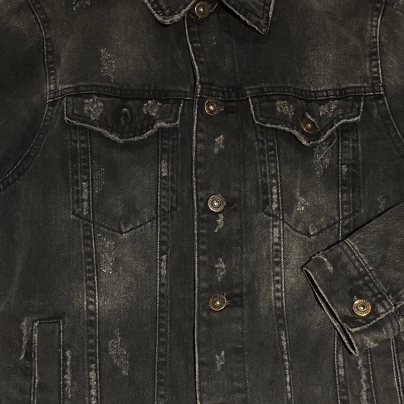 Black Future Denim Jacket (Zara x Future Rapper) - Picture 2 of 5